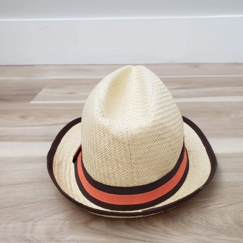 Magid Hats Paper Straw Fedora Hat Beige -One Size